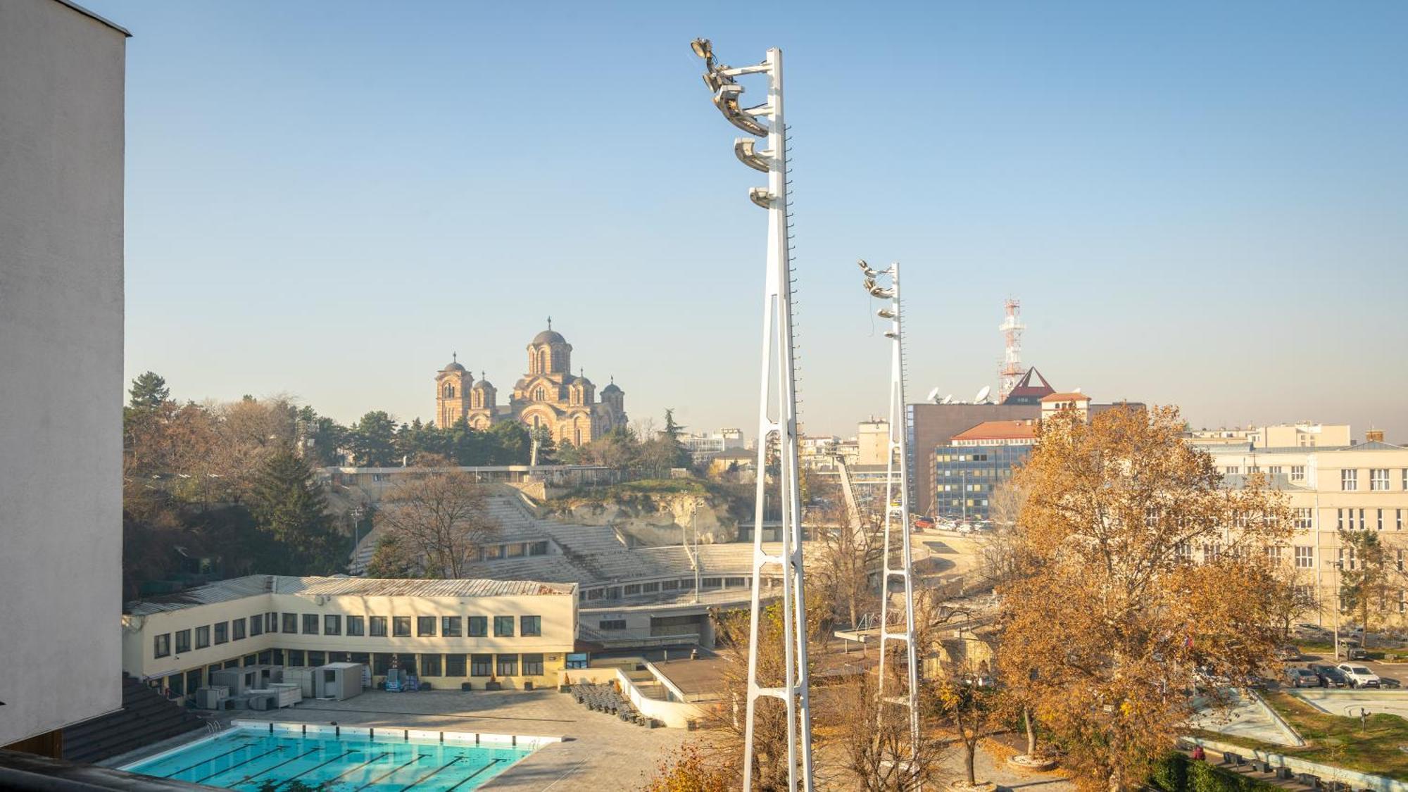 City Joy - Sports Center Tasmajdan Belgrad Exteriör bild